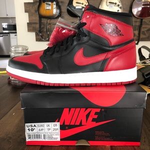 2013 Air Jordan 1 Bred *new*